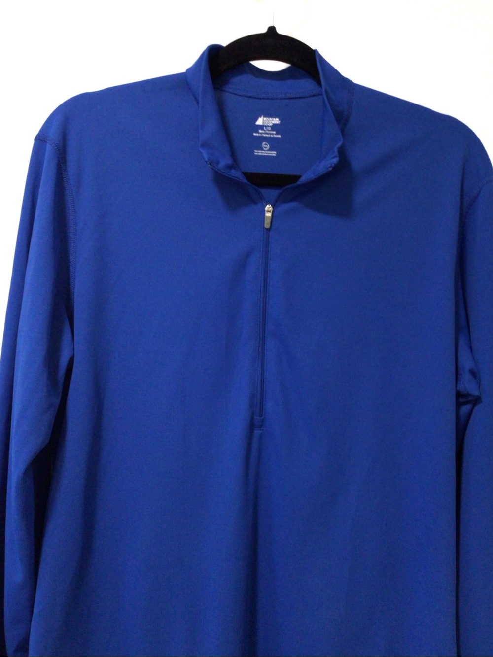 MEC Royal Blue Half-Zip Sportswear Sweater - Picture 5 of 6